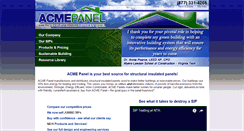 Desktop Screenshot of acmepanel.com